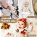 Silicon Bite Ring Baby Toys & Silicone Pacifier Clip - Safe Teething Toys for 3+ Months Toddlers (Gray) - Buy Online on GoSupps.com