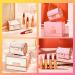 Knixhult Velvet Matte Lipstick Set - 2023 New 4 Colors, Waterproof & Long Lasting | Elegant Leather Chain Bag - Pink - Buy Online on GoSupps.com