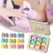 Gel Polish Rainbow Solid Beauty Care Sponge Pat Manicure Art widely applied | Precise 3D pattern creation allows for even distribution of the gel base enjoy resistance to chipping. - Buy Online on GoSupps.com