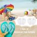 Gel Metatarsal Pads for Thong Sandals Flip-Flops 2 Pairs Forefoot Cushion Inserts Ball of Foot Grip Pads for Metatarsal Support and Pain Relief Anti-Slip Clear - Buy Online on GoSupps.com