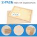 14x18 Wood Canvas Panels Kit - 2 Pack, Studio Cradle Boards for Pouring Art - Falling in Art - Buy Online on GoSupps.com