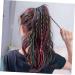 minkissy 7 Sets Colored Hair Rope Girls Hair Accessories Kids Wigs Hair Ties for Braids Hair Tinsel Braid String Fairy Hair Tinsel Kit Hip Hop Hair Tie Braiding Ropes Braided Ribbons Child - Buy Online on GoSupps.com