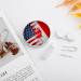 Vintage USA and Canada Flag Round Case for Contact Lens Kit Storage Box with Mirror Portable Cute Lens Holder - Buy Online on GoSupps.com