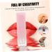 minkissy 12pcs Gradient Color Lip Gloss Tubes Cute Reusable Lip Oil Bottles For Travel For Lip Gloss Cosmetics Compact Space Saving For Filling Creative Makeup - Buy Online on GoSupps.com