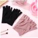 HAPINARY 2 Pairs Gloves Manicure Gloves Nail Accessories Gloves for Manicures Fingerless Gloves Nail Art Gel Anti Gloves Nail Rays Gloves Nail Light Nail Gloves Cotton - Buy Online on GoSupps.com