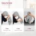 Shop HOMBYS Extra Large Chenille Microfiber Hair Towel for Women - Super Absorbent & Soft | Ideal for Long Curly Thick Hair | Fast Drying Hair Wrap Grey - Buy Online on GoSupps.com