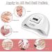 120W LED UV Nail Lamp | Professional Gel Polish Curing Light with Timer | Portable Nail Dryer for Fingernails & Toenails - Buy Online on GoSupps.com