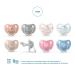 Suavinex Pack of 2 Blue Pacifiers for Babies - Anatomical Silicone Teat 18 Months+ - Buy Online on GoSupps.com