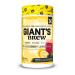 Nutrithority Giant s Brew Advanced Pre Workout BlackBerry Lemonade - All in One Complete Formula for Intense Workouts - Long Lasting Focus Amplified Power Drive Energy Pump & Endurance
