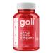 Goli Nutrition Apple Cider Vinegar rubber (apple cider vinegar rubber) 500mg 120 vegan rubber without gelatin laboratory test gluten-free vegetarian soybreis genetic engineering free 120 (1 Pack)