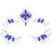 Zac's Alter Ego Crystal Stone Face Gems - Royal Blue Ab Crystal for Summer Festival Body Art | International Shipping Available - Buy Online on GoSupps.com