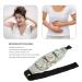 Smoke-Free Moxibustion Pocket - Portable Moxa Cone Cover for Waist Belly & Shoulder Treatment | Eco-Friendly Green Fabric - Buy Online on GoSupps.com