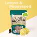 Go-Keto BIO Keto Granola Lemon Poppyseed 6x 290g - Muesli Keto for Breakfast Keto with Coconut Chips Nuts Sunflower Seeds - Buy Online on GoSupps.com