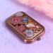Vintage Pocket Mirror | Retro Butterfly Crystal Compact Makeup Mirror - Double-Sided & Portable for On-the-Go Beauty - Buy Online on GoSupps.com