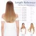 Thick Clip-In Hair Extensions - 100% Remy Real Hair 60cm 105g Platinum Blonde (#60) - Soft & Natural - Buy Online on GoSupps.com