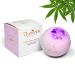 7Leaves Nature Hemp Bath Bomb  Lavender  All-Natural  Large 6oz. Fizzies  Skin Moisturizer  Relaxing Bubble & Spa Bath  Handmade  Gift Idea Birthday Mothers Day Valentines Anniversary Christmas