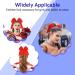 Shop 2 Pieces Large Red Loop Hair Ties - Perfect Cheerleader Hair Accessories for Women & Girls - Ideal for Christmas Parties - Buy Online on GoSupps.com