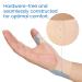 Velpeau Thumb Wrist Compression Sleeve for Arthritis Pain - 2 Pcs Elastic Liner for Splint Right & Left Hands Beige Medium Long Version - Buy Online on GoSupps.com