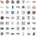 100PCS Soccer Stickers - Soccer Gifts for Teen Girls & Boys - Water Bottle Decals - Soccer Party Favors - Buy Online on GoSupps.com
