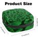 Womens Green Cloverleaf Binding-Up Bag | Tampon Storage Pocket | Zip Pockets for Menstrual Items - Buy Online on GoSupps.com