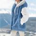 Hanxiulin Women's Fleece Plush Jacket - Warm Oversized Winter Zipper Coat in Multiple Colors - Buy Online on GoSupps.com