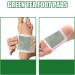 10PCS Green Tea Foot Pads with Bamboo Vinegar and Ginger - Soothing Deep Cleansing Foot Patches for Day and Night - Buy Online on GoSupps.com
