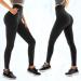 Sanpetix Women's High Waist Sport Leggings with Pockets Long Gym Yoga Pants L-XL Black | Best for Fitness & Comfort - Buy Online on GoSupps.com