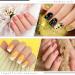 Blulu French Manicure White Tip Pen - 4 Pcs Nail Art Set for Women | DIY Pedicure & Traditional Nail Polish | International Shipping Available - Buy Online on GoSupps.com