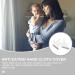 KALLORY Breathable Thumb Sucking Guard for Kids - Adjustable Thumb Protector Gloves for Infants - White - 13x7.5x0.5cm - Buy Online on GoSupps.com