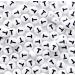 Bxwoum 100PCS Letter Beads White Round Acrylic Alphabet Beads Letter T Beads for Jewelry Making Bracelets Necklaces Key Chains DIY 4X7mm 1Flat Round-T-100PCS