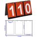 Bluecell Portable Table Top Scoreboards - Set of 2 for Volleyball, Basketball, Table Tennis - Buy Online on GoSupps.com