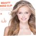 DOITOOL 2 Pi ces Pince-nez Modelant Outils Clip De Nez Dispositif De Nez Le Haut L ve-nez Pince-nez De Natation Formeur De Nez Bricolage Clip Beaut Cosm tique Silicone 5X3.5X2.3CM 2 - Buy Online on GoSupps.com