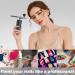 Rhinowisdom Upgraded Portable Cordless Airbrush Kit with Compressor - Rechargeable Handheld Set for Makeup, Nail Art, Model Coloring, Tattoo - Black - Buy Online on GoSupps.com