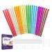 Ear Wax Removal Ear Cleaner All Natural Beeswax Canding Cones Ear Wax Remover Candles 100% Non-Toxic Cylinders Fragrance Hollow Cone Candles with 8 Colours+12 Protective Disks