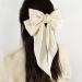 TYXHXTF 5 PCS Bow Hair Clip Hair Bows for Women Big Bowknot Hairpin French Hair Clips Solid Color Hair Barrette Clips Soft Satin Silky Hair Bows for Women Girls - Buy Online on GoSupps.com