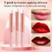3PCS Lip Brush Set - Multi-Purpose Lip Smudge & Applicator Wands for Lipstick Gloss Eyeshadow & Concealer - Pink - Ideal for Flawless Lip Makeup - Buy Online on GoSupps.com