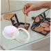 BIUDECO 2 Sets Powder Box Empty Powder Case Foundation Make-up Powder Face Powder Makeup Jar Flour Container - Buy Online on GoSupps.com