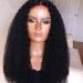 Saupa human hair wig for women real human hair Brazilian hair Lace Front Wigs Human Hair Pre Plucked Curly Brazilian Virgin Hair Lace Front Wigs for Black Women 16inch