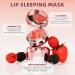 Lip Sleeping Mask - Overnight Repair for Dry, Chapped Lips with Hyaluronic Acid, Vegan & Cruelty-Free, Hydrating, Exfoliating, Non-Sticky, Long-Lasting Moisture - Buy Online on GoSupps.com