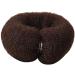 Gokame Donut-Haar-Dutt-Maker magical rolling tool hair ring quick snapping in for Dutts DIY-hair foam ring former snap lock for girls and women (brown)