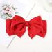 Hair Decoration Hairpin Women's Spring Large Bowknot Ribbon Clip Red - Buy Online on GoSupps.com