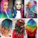 Kalolary 10 Colors Hair Chalk for Girls Kids - Temporary Washable Hair Dye for Ages 4-10+ - Perfect for Halloween, Christmas, Cosplay - DIY Hair Coloring Comb - Buy Online on GoSupps.com