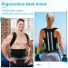Adjustable Back Brace Posture Corrector for Men and Women - Relieve Waist, Back, and Shoulder Pain - Improve Posture, Provide Lumbar Support - Breathable Design - Size L (33-37) - Buy Online on GoSupps.com