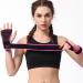Wrist Brace for Carpal Tunnel - Unisex Half Finger Fitness Gloves - Medium Red Dumbbell Training Palm Guards - Buy Online on GoSupps.com
