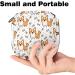 Buy Cute Corgi Dog Bone Pattern Women's Napkin Storage Bag - Portable Menstrual Cup & Bandage Organizer for First Period - Buy Online on GoSupps.com