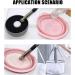 Make Up Brush Cleaner Set Makeup Brushes Cleaner Pad And Makeup Sponge Cleaner Foldable Makeup Brush Cleaner Brush Cleaning Bowl With Mesh Drying Rack Basket to Dry Makeup - Buy Online on GoSupps.com