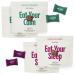 GEM Total Relaxation Bundle Calm & Sleep Bites for Natural Stress Relief and Sleep Support | Magnesium L-Theanine Lemon Balm & Valerian Root | Non-Habit Forming Vegan No Added Sugar