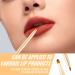 Double Lip Brush & Eyeliner Brush Set | Retractable Gold Makeup Brushes for Lips & Eyes - Buy Online on GoSupps.com