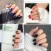 Flofia 336 PC Short Square Artificial Nails Set - Matt False Nails for DIY Nail Art - 14 Color Full Cover Fingernails - Buy Online on GoSupps.com