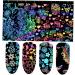 1set(8piece) Starry Sky Nail Stickers Multi Usage Nail Foil Stickers Star Slice Nails Art Chic Nail Stickers Laser - Buy Online on GoSupps.com